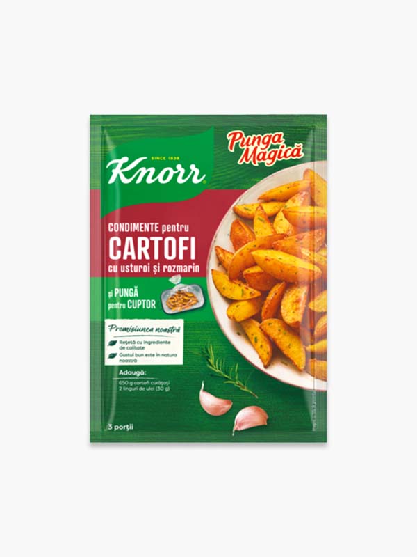 Knorr Magic Bag Garlic Rosemary Potato Seasoning