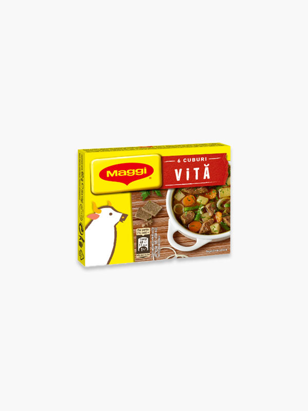 Maggi 6 Cuburi Vită