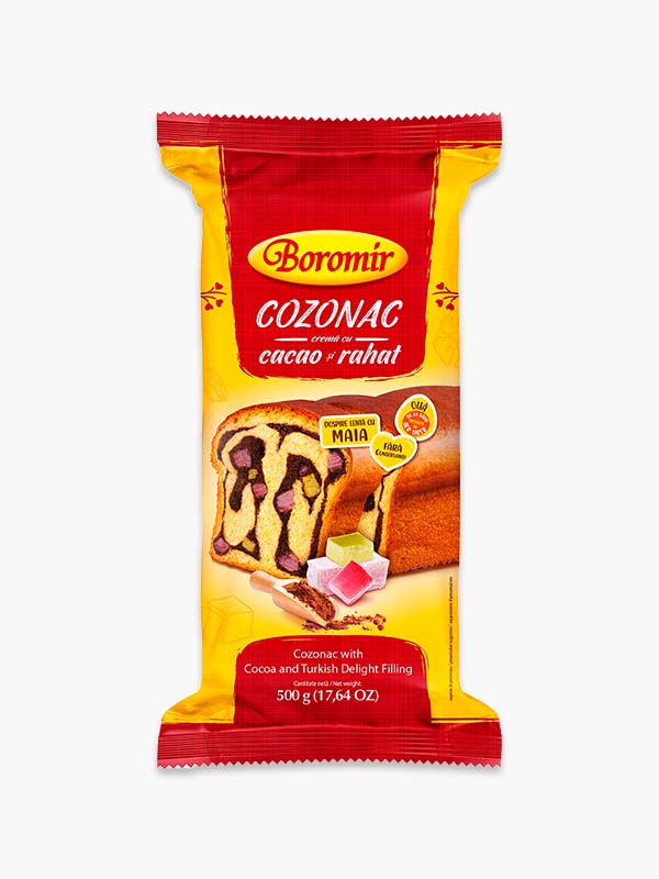 Boromir Cozonac Cacao și Rahat