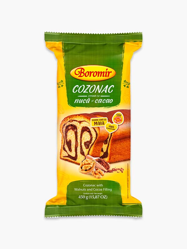 Boromir Cozonac Nucă și Cacao