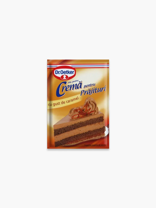 Dr. Oetker Cremă pentru Prăjituri cu Gust de Caramel