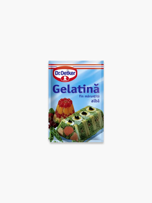 Dr. Oetker Gelatină Fin Mărunțită Albă