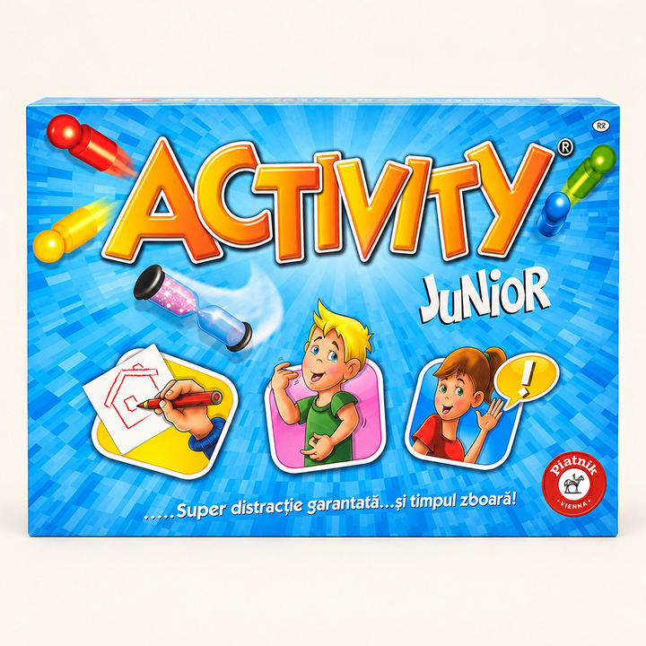 Activity Junior – Pantomime-, Zeichen- und Erklärspiel auf Rumänisch