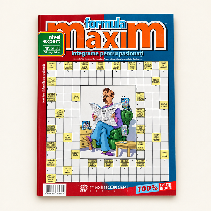 Formula Maxim nr. 250 – integrame, nivel expert