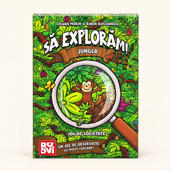 Să explorăm! Jungla – joc de observație ROOVI
