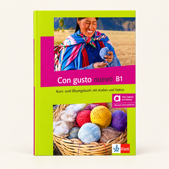 Con gusto nuevo B1 – manual și caiet de exerciții de spaniolă, Klett