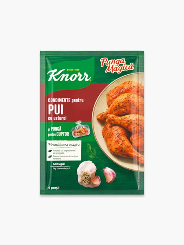 Knorr Punga Magică Condimente pentru Pui cu Usturoi