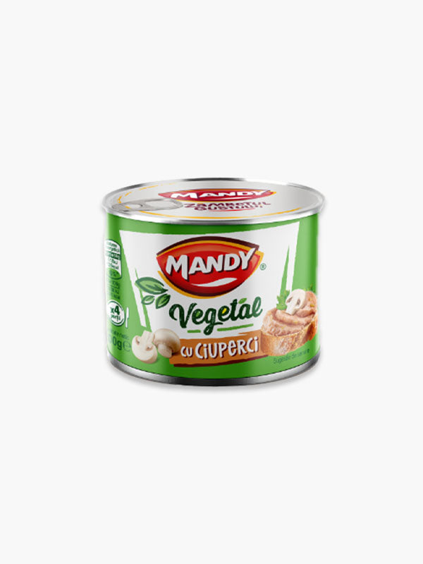 Mandy Vegetal cu Ciuperci