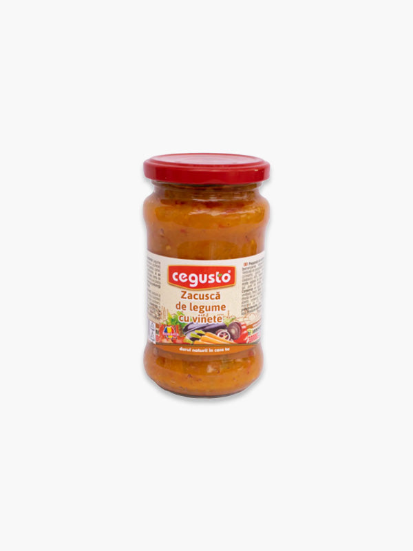 Zacuscă de Legume cu Vinete Cegusto Premium