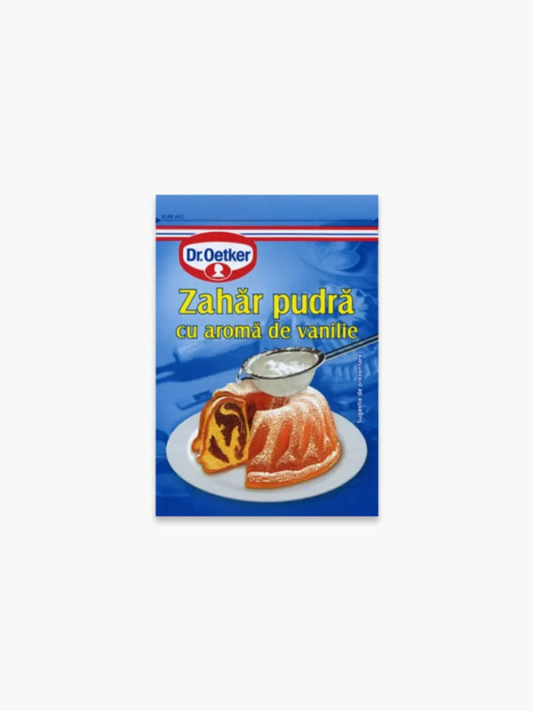 Dr. Oetker Zahăr Pudră cu Aromă de Vanilie